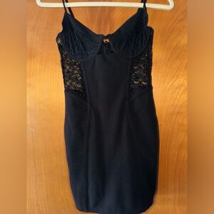 NWT White Fox black dress size small